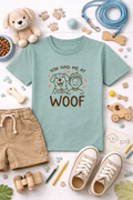 Kids Organic Cotton T-Shirt - Boys Dog Tee